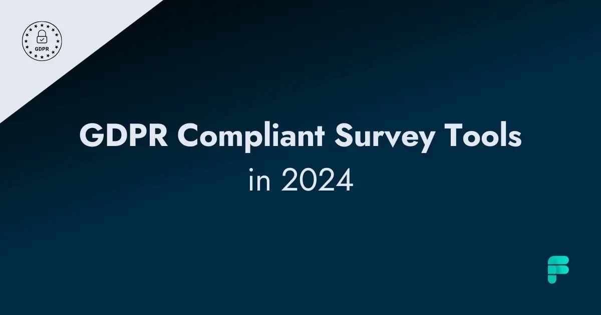 Survey Software GDPR