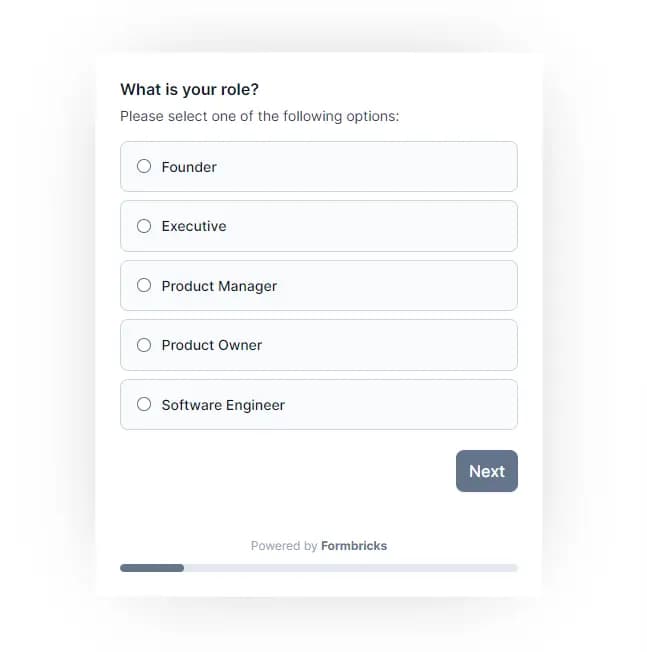 Onboarding Segmentation Survey